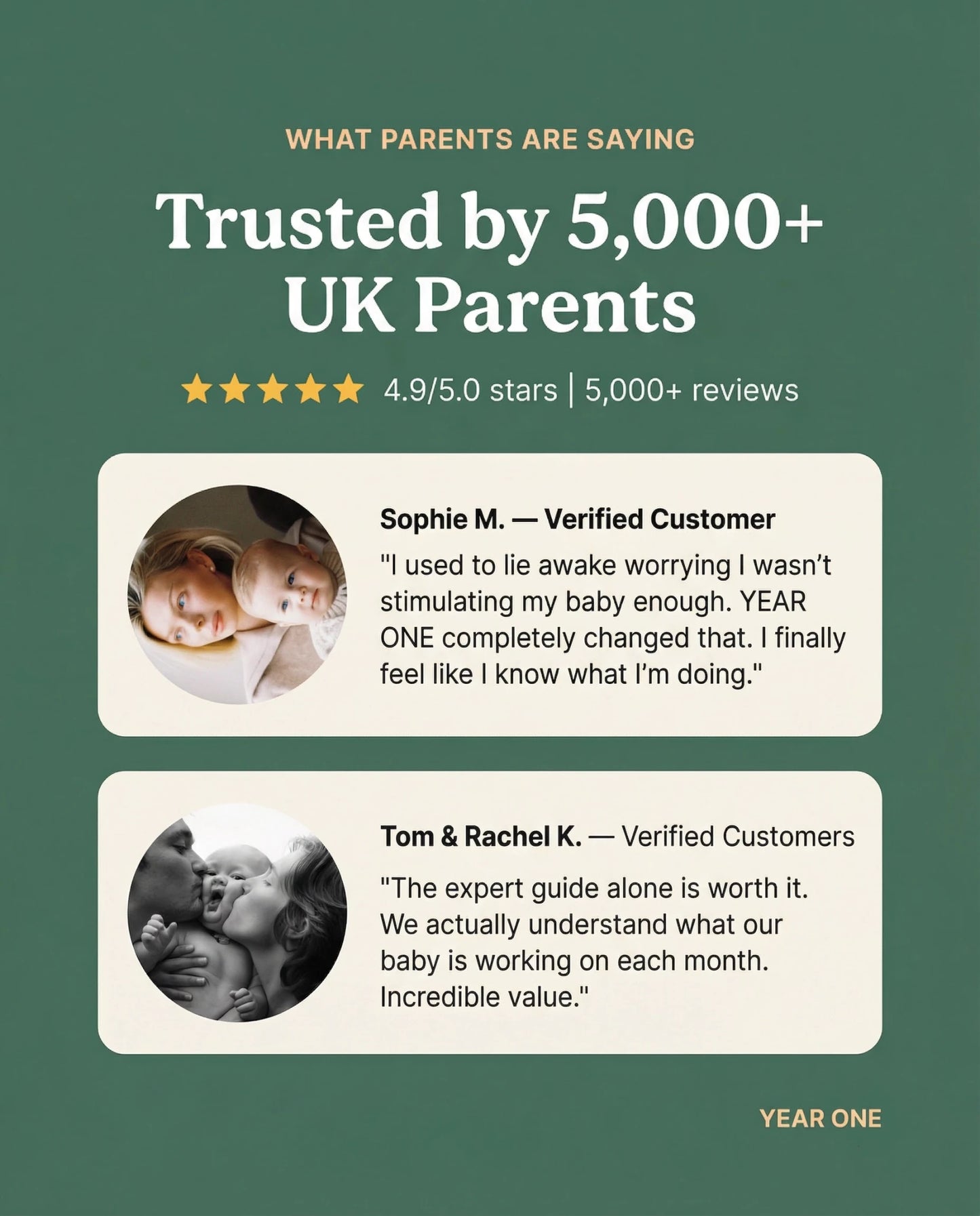 Monthly Developmental Box | Expert - curated toys, guides & community - Year One