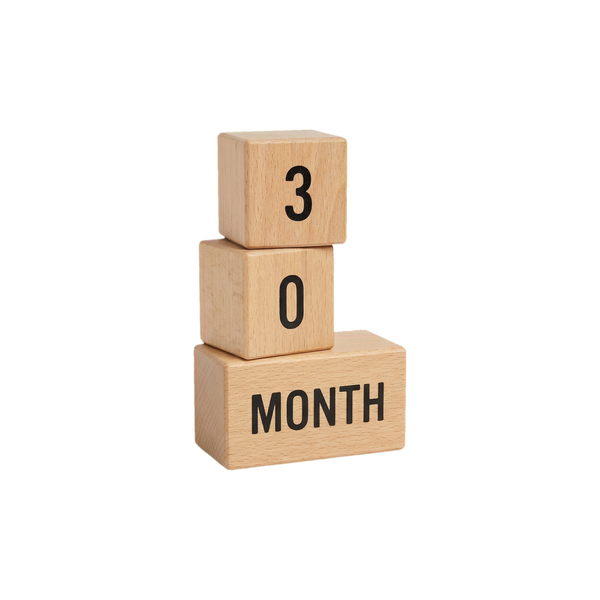 Wooden Milestone Blocks